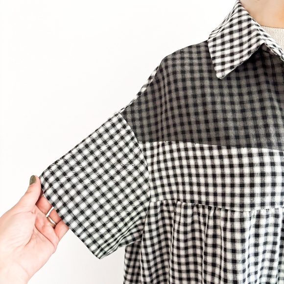 {Intentionally Blank} Gingham Print Dress - Picture 12 of 15